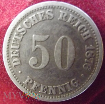 50 Pfennig 1876 A