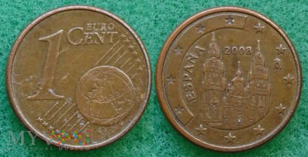 1 EURO CENT 2008