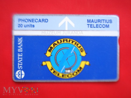 Karta telefoniczna z Mauritiusa