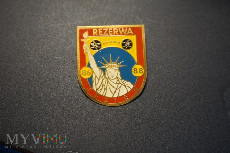 Odznaka Rezerwy Jesień 86/88