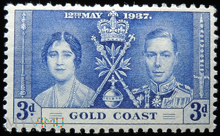 Duże zdjęcie Gold Coast 3d Jerzy VI i Elżbieta