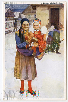 Wesołych Świąt - lata 30-te - Strnad