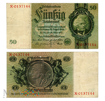 Duże zdjęcie 50 Reichsmark 1933 (X•0137144)