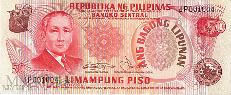 Filipiny - 50 pesos (1978)