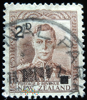 Nowa Zelandia 2d Jerzy VI