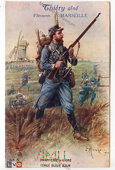 Hingre - Liniowy strój piechoty - 1915