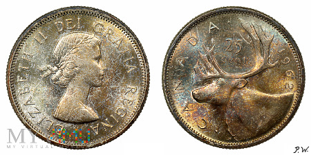 Kanada - 1962 - 25 cent