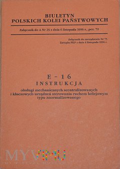 E16-1996 Instrukcja o mechanicznych srk