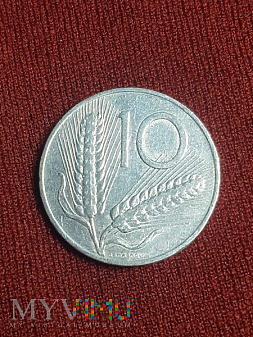 Włochy- 10 lirów 1955 r.