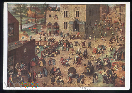Bruegel - Dzieciece zabawy - III ćw. XX w.