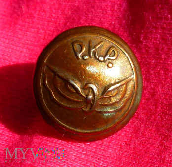 Duże zdjęcie Guzik kolejowy wz. 1954 15,5mm