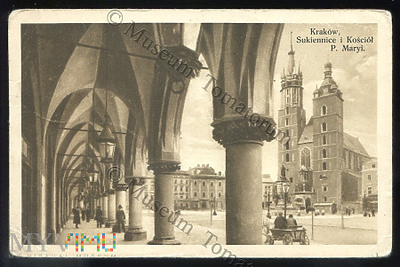 Kraków - Rynek - Sukiennice - Arkady - 1914-15