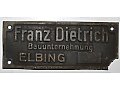 blaszka Franz Dietrich
