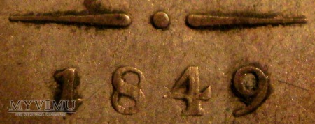 6 Krajcarów 1849 C