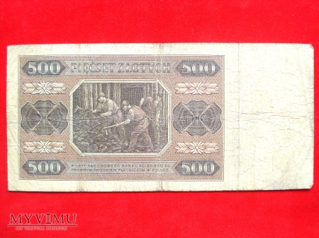 500 złotych 1948 rok