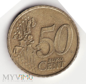 Francja 50 centów 2000
