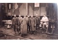 Żołnierze niemieccy, i wagon w ciapki