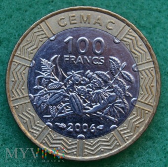 Afryka, 100 Franków 2006