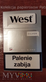 Papierosy WEST silver 2015 r.