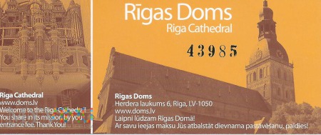 Ryga - katedra