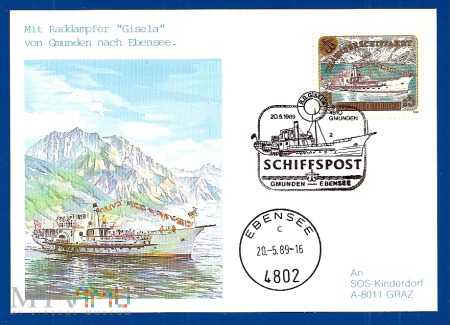 Duże zdjęcie 9.Postkarte.Austria-20.5.1989