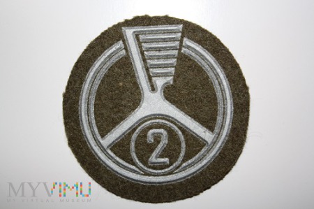 Kierowca - Emblemat specjalisty LWP klasa 2.