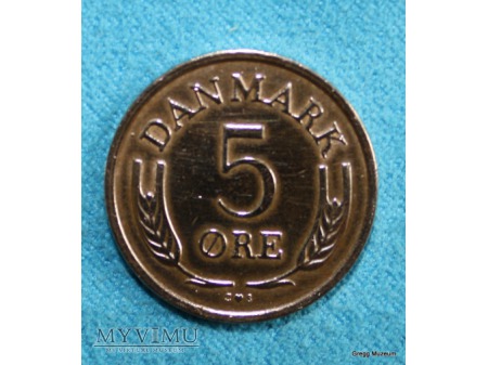 5 Ore DANMARK 1969