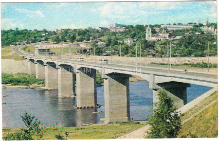Duże zdjęcie Kaługa - Most przez Okę - 1974