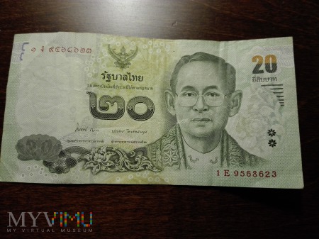 Duże zdjęcie Tajlandia- 20 Baht