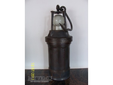 LAMPA GÓRNICZA ELEKTRYCZNA - TYP 950 - 1930r