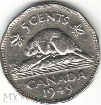 5 CENTS 1949