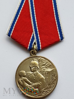 Duże zdjęcie Medal „Za Odwagę w Pożarze”