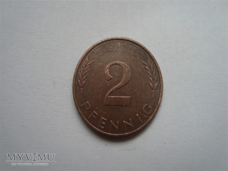 2 pfennig 1977r