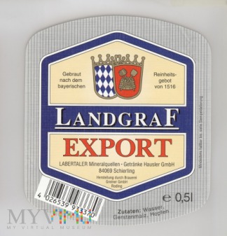 Landgraf Export