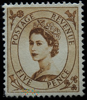Duże zdjęcie 5 pensów Elżbieta II