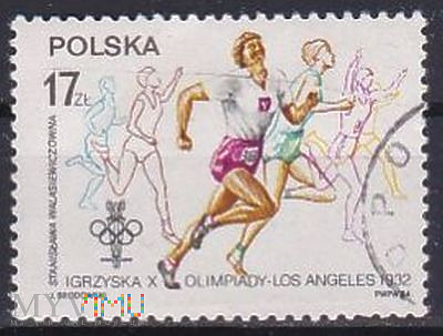 S. Walasiewiczowna winning 100m, 1932 Olympics