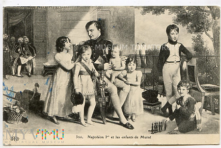 Duże zdjęcie Napoleon I z dziećmi Murata - obieg 1912