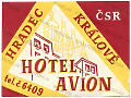 Czechosłowacja - Hradec Karlove - Hotel 