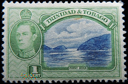 Duże zdjęcie Trynidad i Tobago 1c Jerzy VI