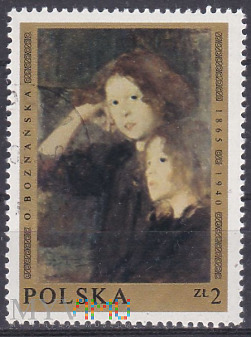 Olga Boznańska - Portret dwóch dziewcząt
