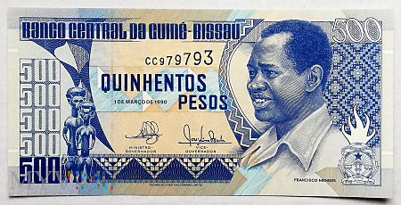Gwinea Bissau 500 pesos 1990