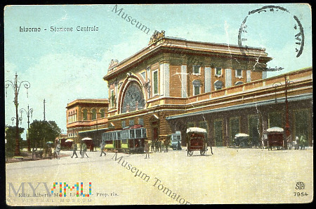Livorno - Dworzec Centralny - 1920