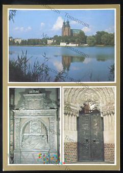 Gniezno - Katedra św. Wojciecha - lata 70-te XX w.