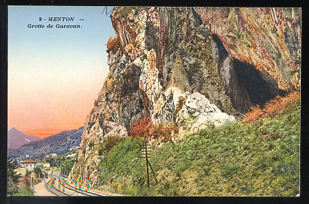 Duże zdjęcie Menton - Grotte de Garavan - I ćw. XX w.