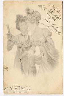 Pocztówka artystyczna 1902