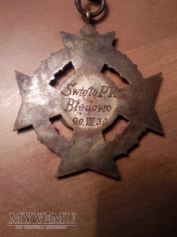 Odznaka za dobre strzelanie 1930 rok