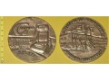 Medal kolejowy - firmowy Growag