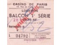 Bilet do CASINO DE PARIS