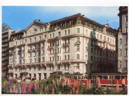 Duże zdjęcie W-wa - Hotel Polonia - 1974