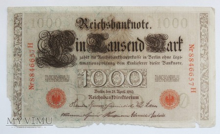 1000 marek 1910
